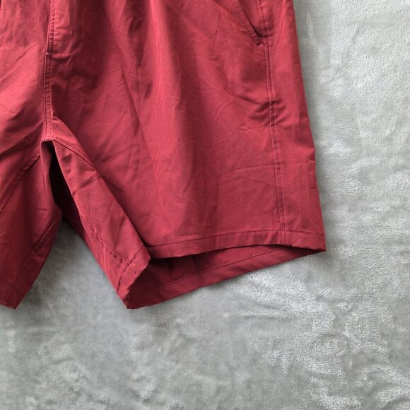 Baleaf Men’s XL Workout Shorts Red Stretch - Picture 4 of 13